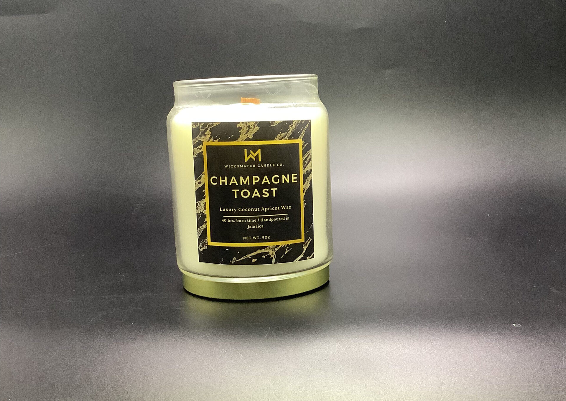 Champagne Toast Candle