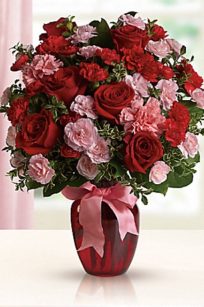 Dance with Me Bouquet with Red Roses by Teleflora