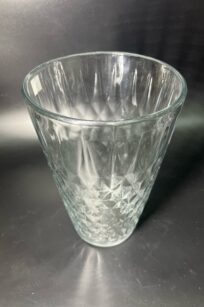 Diamond Styled Clear Vase