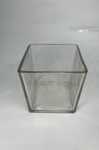 Clear Square Jar